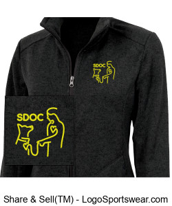 Ladies Fleece Jacket Design Zoom